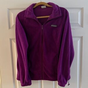 Columbia Vibrant Purple Fleece Jacket